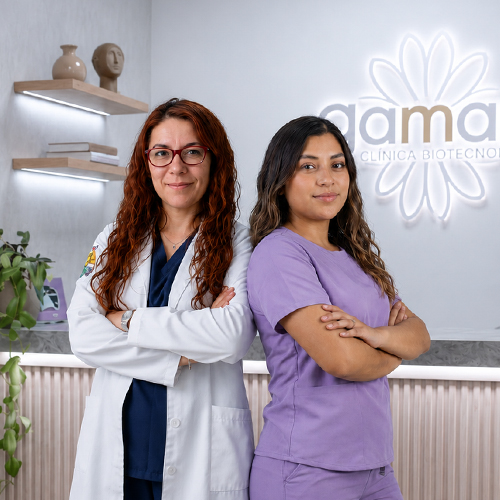 Equipo de especialistas de Clínica Gamam listas para realizar tu valoración médica integral en nuestras instalaciones en Tlalnepantla de Baz.